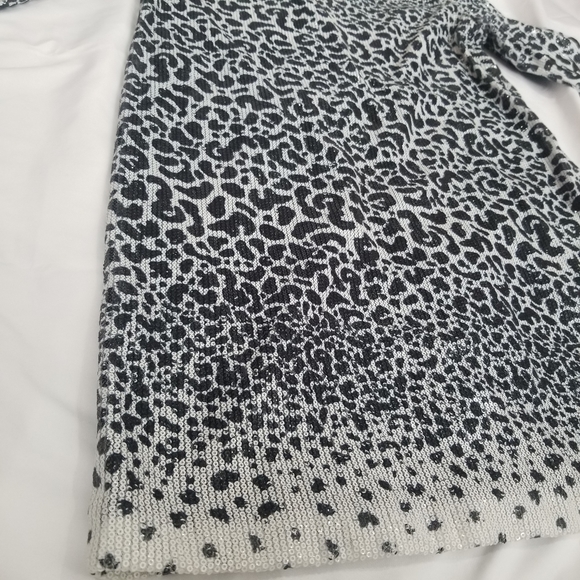 ZARA BASIC sequin holiday party cocktail dress - Picture 3 of 16